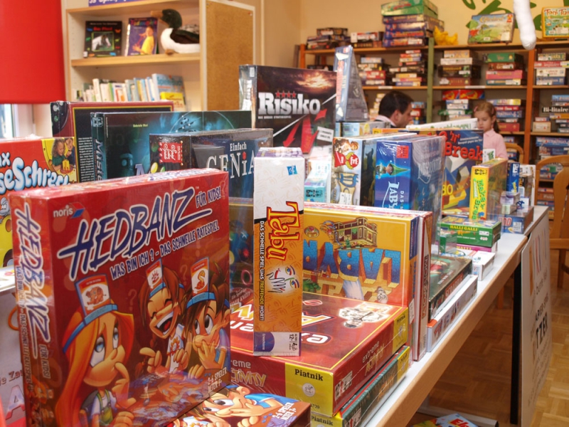 Danke / Spielothek St. Veit für die gratis Leihgabe