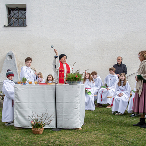 Palmsonntag 2024 auf dem Kirchberg in Deutschfeistritz