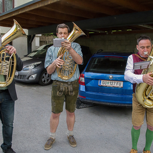 Maiandacht bei der Laurentius Kapelle