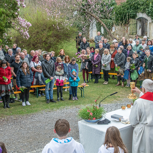 Palmsonntag 2024 auf dem Kirchberg in Deutschfeistritz