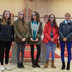 von links: SCHADRDL Melanie, FRAGNER Natalie, PERL Sarah, FELLNER Lilian, FB TEUFEL Manuela
