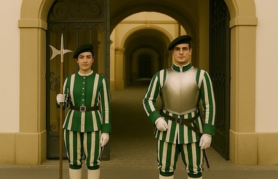 Die Diözese Graz-Seckau sucht Gardistinnen und Gardisten für die Bewachung des bischöflichen Ordinariates.